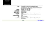 خرید و دانلود نسخه کامل کتاب A Dictionary of Slang and Unconventional English: Colloquialisms and Catch Phrases, Fossilised Jokes and Puns, General Nicknames, Vulgarisms, and Such Americanisms As Have Been Naturalised