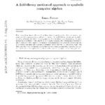 خرید و دانلود نسخه کامل کتاب A field-theory motivated approach to symbolic computer algebra