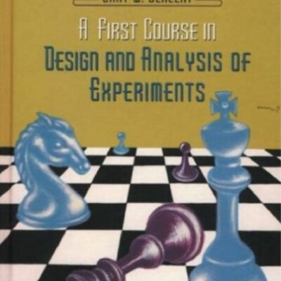 خرید و دانلود نسخه کامل کتاب A first course in design and analysis of experiments