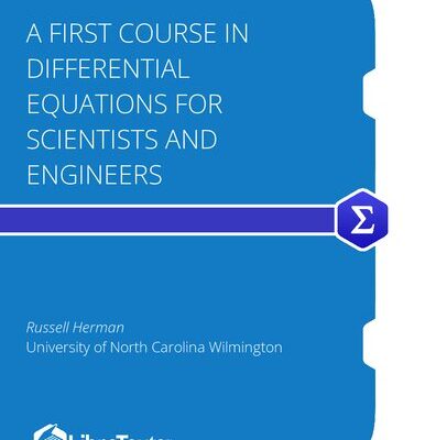 خرید و دانلود نسخه کامل کتاب A First Course in Differential Equations for Scientists and Engineers