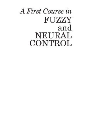 خرید و دانلود نسخه کامل کتاب A First Course in Fuzzy and Neural Control