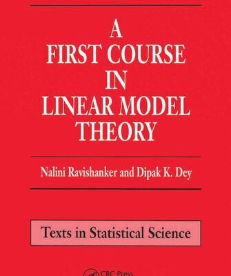 خرید و دانلود نسخه کامل کتاب A First Course in Linear Model Theory