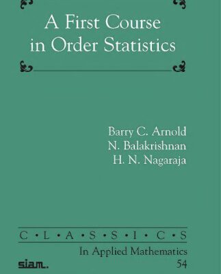خرید و دانلود نسخه کامل کتاب A first course in order statistics