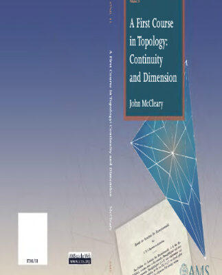 خرید و دانلود نسخه کامل کتاب A first course in topology: continuity and dimension