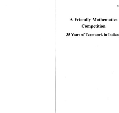 خرید و دانلود نسخه کامل کتاب A Friendly Mathematics Competition: 35 Years of Teamwork in Indiana (Maa Problem Books Series)