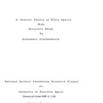 خرید و دانلود نسخه کامل کتاب A general theory of fibre spaces with structure sheaf (National Science Foundation research project on geometry of function space : report)