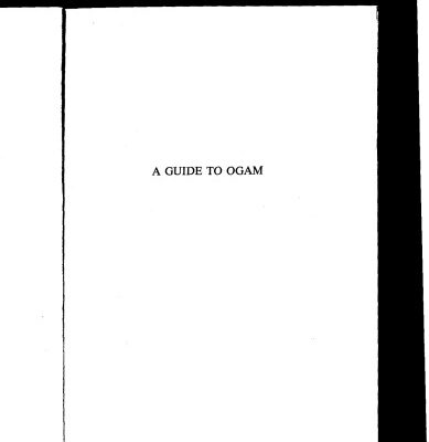 خرید و دانلود نسخه کامل کتاب A guide to Ogam