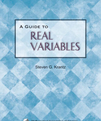خرید و دانلود نسخه کامل کتاب A Guide to Real Variables