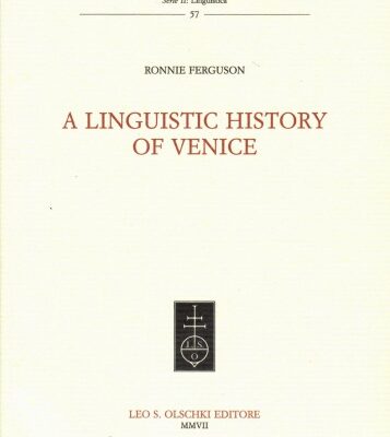 خرید و دانلود نسخه کامل کتاب A linguistic history of Venice