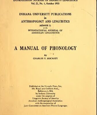 خرید و دانلود نسخه کامل کتاب A Manual of Phonology