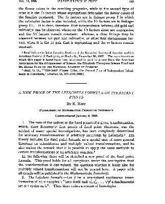 خرید و دانلود نسخه کامل کتاب A New Proof of the Lefschetz Formula on Invariant Points
