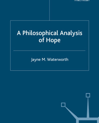 خرید و دانلود نسخه کامل کتاب A Philosophical Analysis of Hope