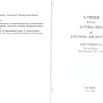 خرید و دانلود نسخه کامل کتاب A Primer for the Mathematics of Financial Engineering