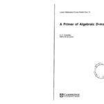 خرید و دانلود نسخه کامل کتاب A primer of algebraic D-modules