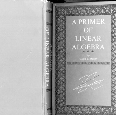 خرید و دانلود نسخه کامل کتاب A Primer of Linear Algebra