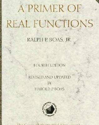 خرید و دانلود نسخه کامل کتاب A Primer of Real Functions