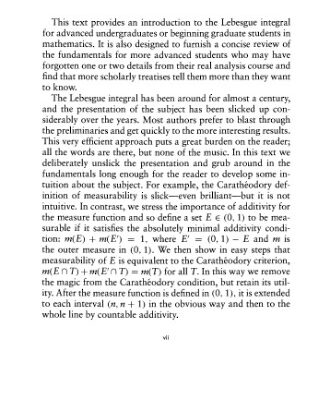 خرید و دانلود نسخه کامل کتاب A primer on Lebesgue integration