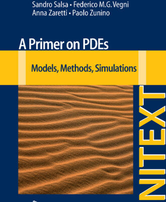 خرید و دانلود نسخه کامل کتاب A Primer on PDEs: Models, Methods, Simulations