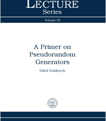 خرید و دانلود نسخه کامل کتاب A primer on pseudorandom generators