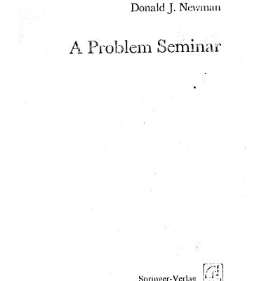 خرید و دانلود نسخه کامل کتاب A Problem Seminar (Problem Books in Mathematics)