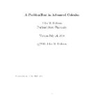 خرید و دانلود نسخه کامل کتاب A problem text in advanced calculus
