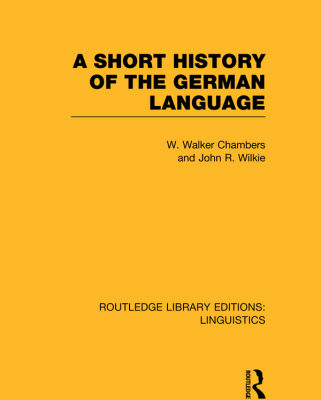 خرید و دانلود نسخه کامل کتاب A Short History of the German Language