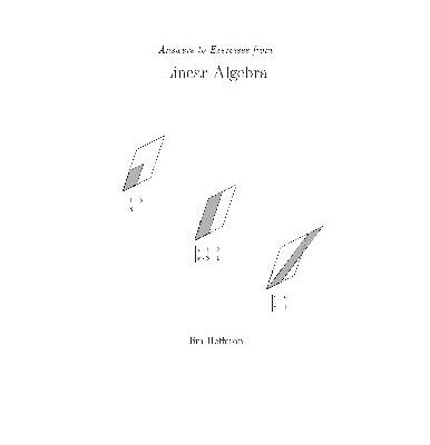 خرید و دانلود نسخه کامل کتاب A short linear algebra book (answers)