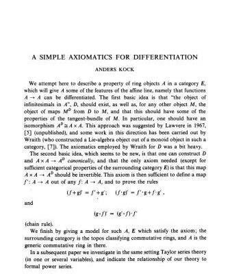 خرید و دانلود نسخه کامل کتاب A Simple Axiomatics for Differentiation