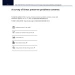 خرید و دانلود نسخه کامل کتاب A Survey of Linear Preserver Problems