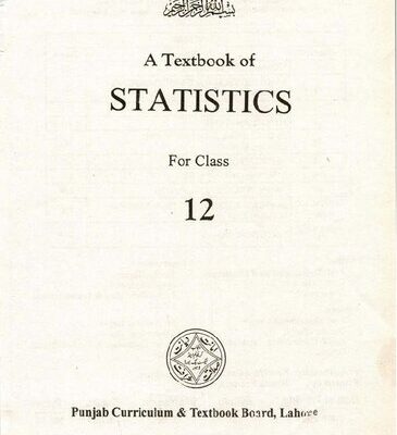 خرید و دانلود نسخه کامل کتاب A Textbook of Statistics for Class 12
