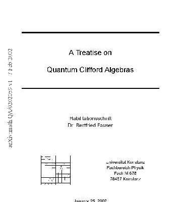 خرید و دانلود نسخه کامل کتاب A treatise on quantum Clifford algebras