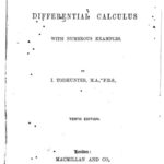 خرید و دانلود نسخه کامل کتاب A Treatise On The Differential Calculus with numerous examples