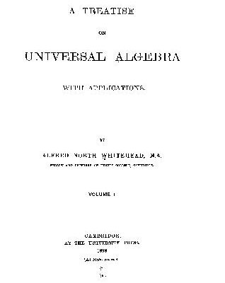 خرید و دانلود نسخه کامل کتاب A Treatise on Universal Algebra with Applications