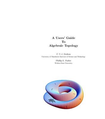 خرید و دانلود نسخه کامل کتاب A User’s Guide to Algebraic Topology
