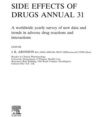 خرید و دانلود نسخه کامل کتاب A worldwide yearly survey of new data and trends in adverse drug reactions