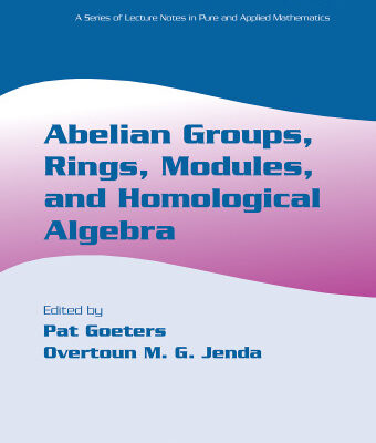 خرید و دانلود نسخه کامل کتاب Abelian Groups, Rings, Modules, and Homological Algebra
