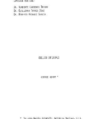 خرید و دانلود نسخه کامل کتاب Abelian integrals