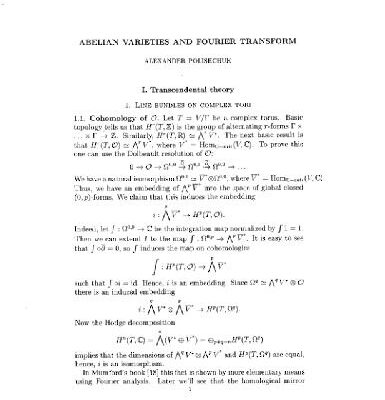 خرید و دانلود نسخه کامل کتاب Abelian varieties and the Fourier transform