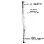 خرید و دانلود نسخه کامل کتاب Abelian varieties