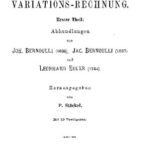 خرید و دانلود نسخه کامل کتاب Abhandlungen über Variationsrechnung (1696), (1697), (1744)