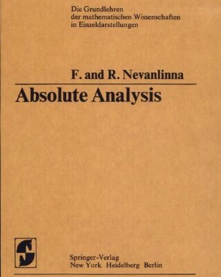 خرید و دانلود نسخه کامل کتاب Absolute Analysis