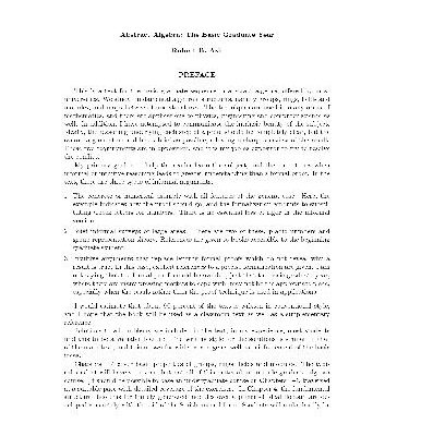 خرید و دانلود نسخه کامل کتاب Abstract algebra, 1st graduate year course