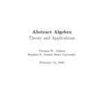 خرید و دانلود نسخه کامل کتاب Abstract algebra: Theory and applications