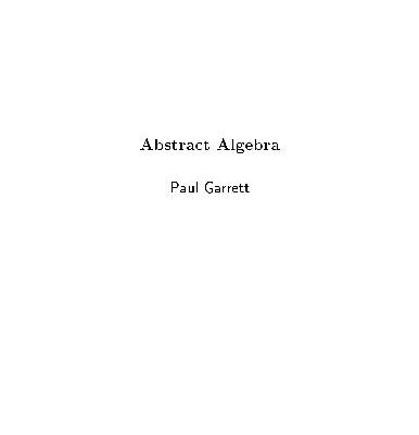 خرید و دانلود نسخه کامل کتاب Abstract Algebra