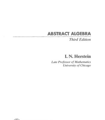 خرید و دانلود نسخه کامل کتاب Abstract Algebra