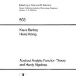 خرید و دانلود نسخه کامل کتاب Abstract Analytic Function Theory and Hardy Algebras