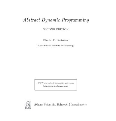 خرید و دانلود نسخه کامل کتاب Abstract Dynamic Programming