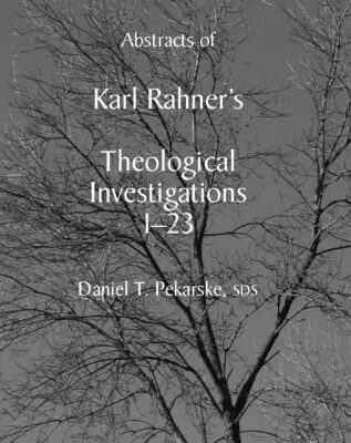 خرید و دانلود نسخه کامل کتاب Abstracts of Karl Rahner’s Theological Investigations I-23