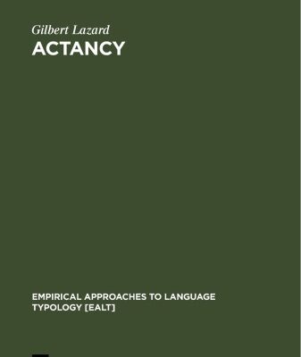 خرید و دانلود نسخه کامل کتاب Actancy