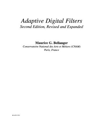 خرید و دانلود نسخه کامل کتاب Adaptive Digital Filters